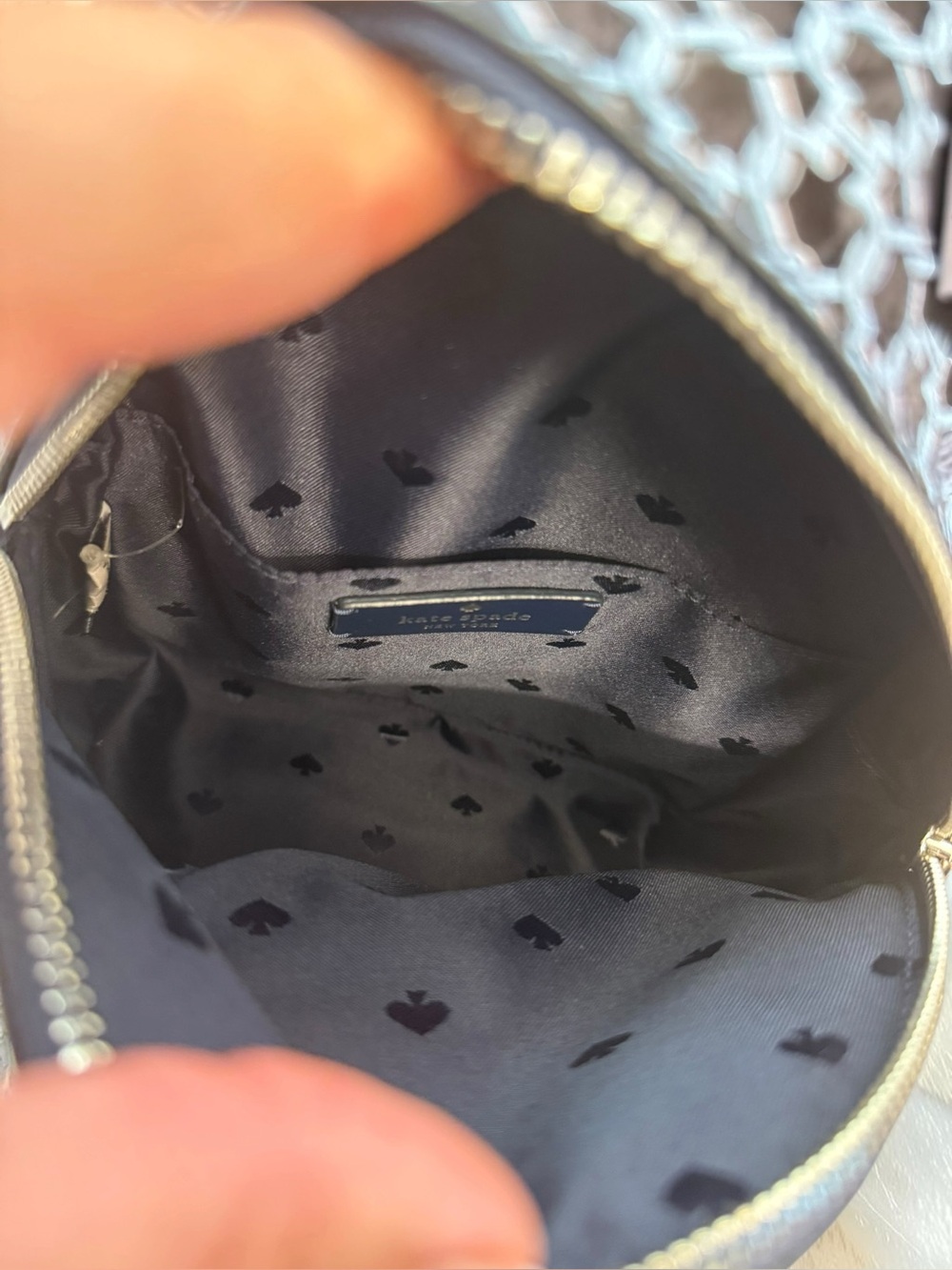Kate Spade New York Spade Link Mini Convertible Backpack - Picture 9 of 10